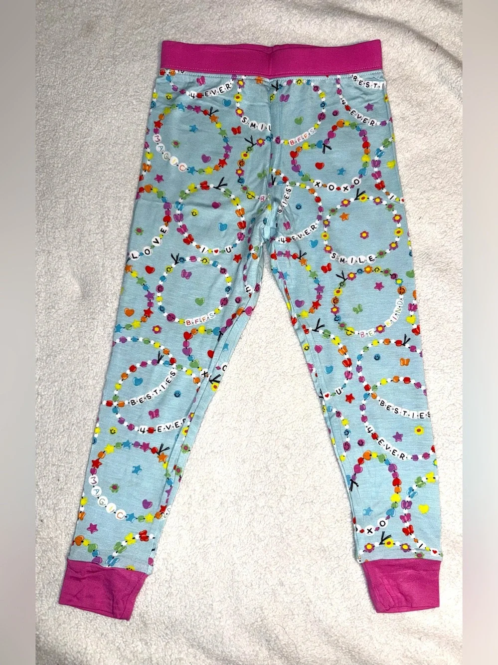 Little Sleepies “Friends Forever” 2-piece pajama set, size 2T, NWT